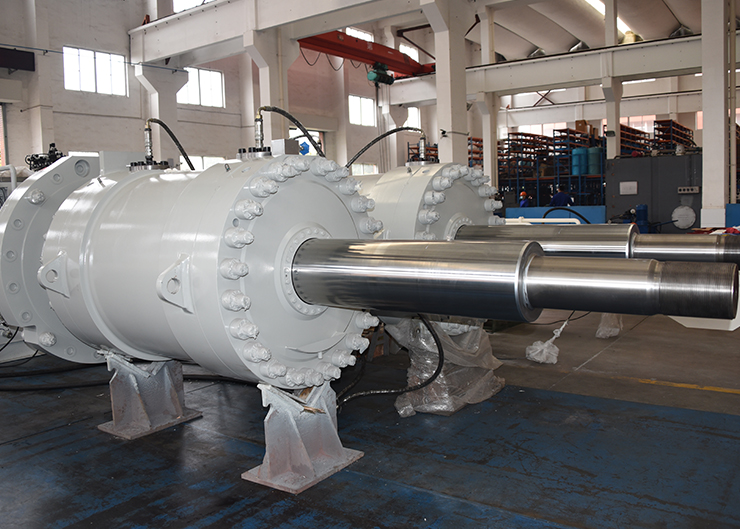 白鶴灘電站水輪機(jī)接力器，單機(jī)容量100萬千瓦
